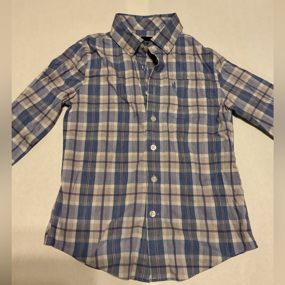 johnnie-O Kids Plaid Shirt